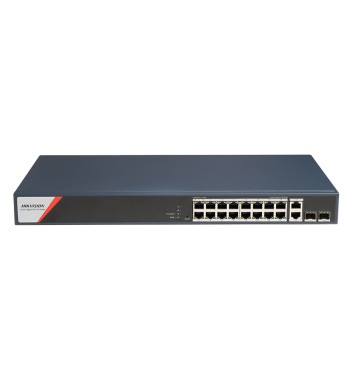 SMART MANAG SWI 16XPOE 1GB-250W+2RJ45+2SFP 1GB