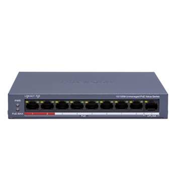 ETH.SWITCH 9X100/8XPOE 60W